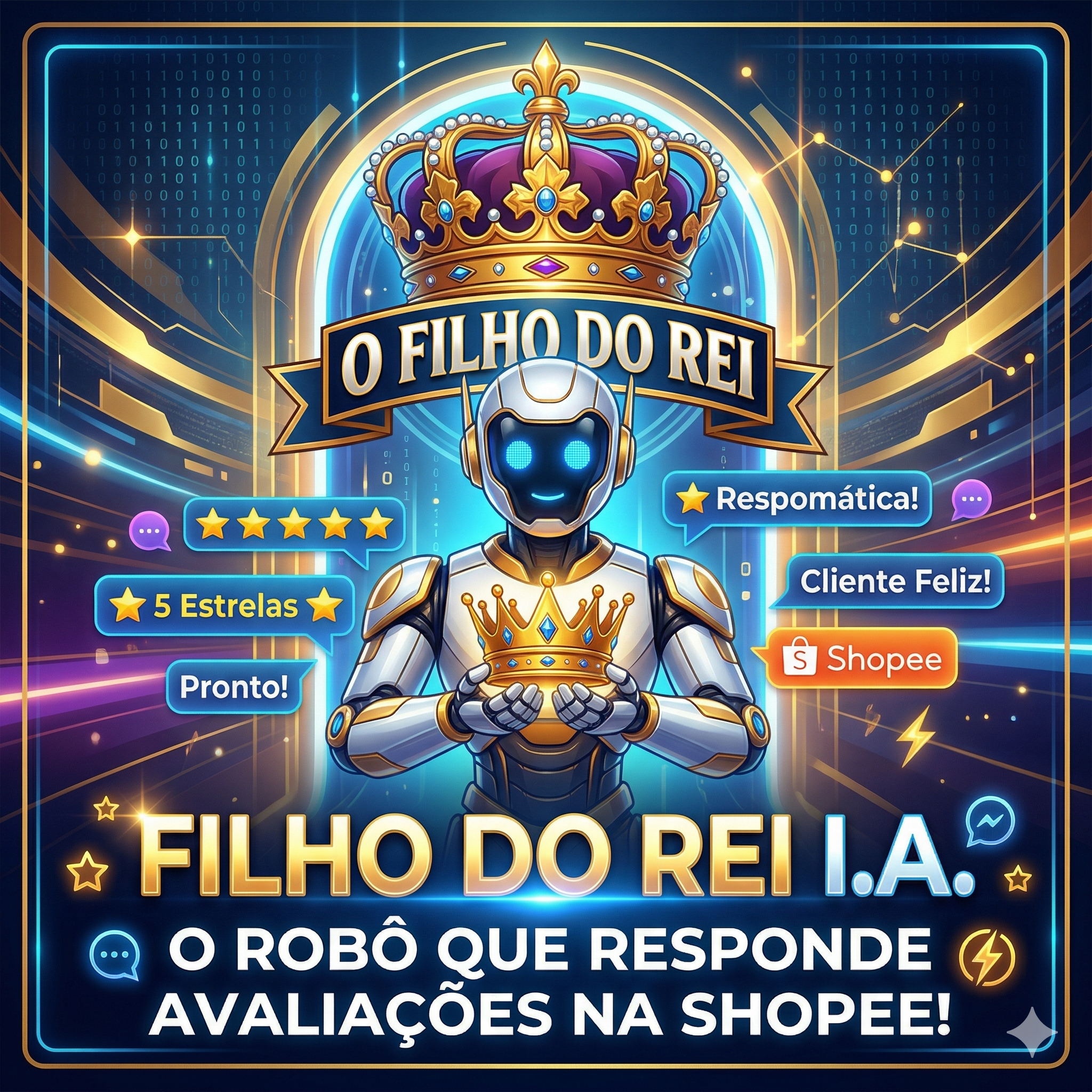 Robô de Automação para Marketplaces - O Filho do Rei